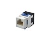 CAT6 UTP Jack Black 180 Entry HZH Series