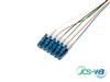 JCS Pigtails LC 2M SM 900um Coloured 6 Pack