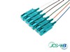 JCS Pigtails SC 2M OM4 900um Coloured 6 Pack