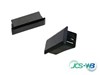 Adaptor Blank Plug SC Duplex Black  6 Pack