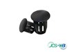 Adaptor Blank ST Simplex Black  6 Pack