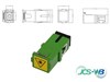 Adaptor SCA Simplex Hinged Shutter Green  12 Pack