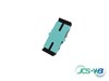 Adaptor SC Unibody Non Flange Aqua  12 Pack