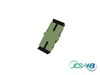 Adaptor SC Unibody Non Flange Green  12 Pack