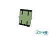 Adaptor SC Duplex Non Flange Green  6 Pack