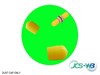 Adaptor Dust Cap STFC Yellow  24 Pack