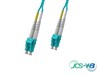 JCS Duplex LCLC OM4 LSZH Lead 15M 2mm AQ