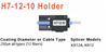 H71210 12F Fibre Holder 1 PairLeft  Right for KR12A