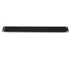 1RU 19 Blank Panel Metal Black