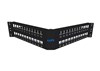 2RU 48 Port Angled Modular Patch Panel