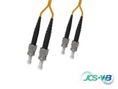 JCS Duplex STST OM1 LSZH Lead 10M 2mm OR