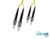 JCS Duplex STST SM LSZH Lead 10M 2mm YL