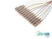 JCS Pigtails SC 2M OM1 900um Coloured 12 Pack