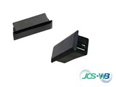 Adaptor Blank Plug SC Duplex Black  6 Pack