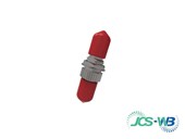 Adaptor FC Metal Red Dust Cap  12 Pack