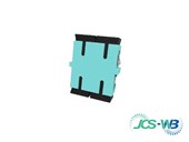 Adaptor SC Duplex Non Flange Aqua  6 Pack