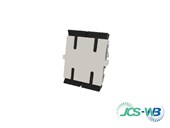 Adaptor SC Duplex Non Flange Beige  6 Pack