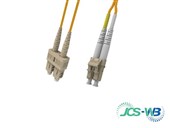 JCS Duplex SCLC OM1 LSZH Lead 10M 2mm OR