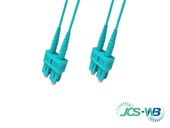 JCS Duplex SCSC OM4 LSZH Lead 05M 2mm AQ
