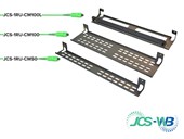 1RU Cable Management Tray 100mm Width