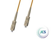 SIMPLEX SCSC OM1 REFGRADE TEST LEAD 2M  3mm ORANGE